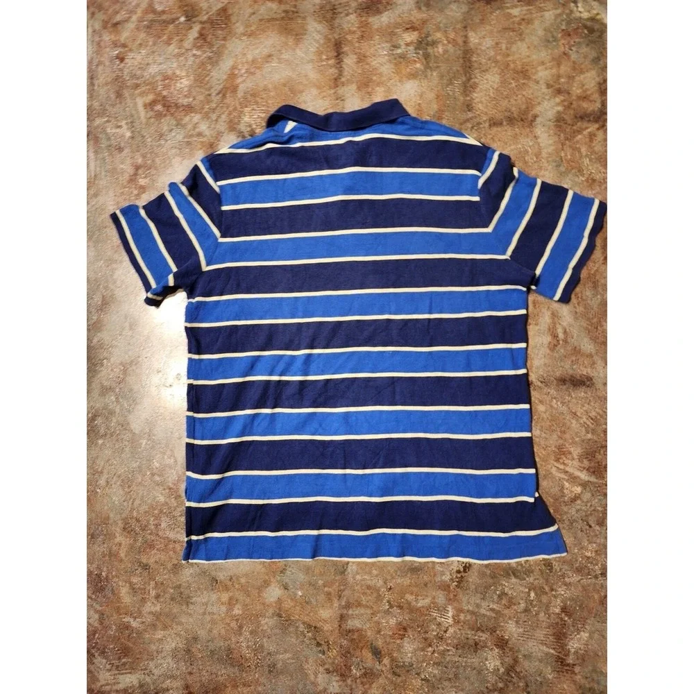 Vintage Polo‎ Ralph Lauren Striped Short Sleeve Shirt Sz XL **